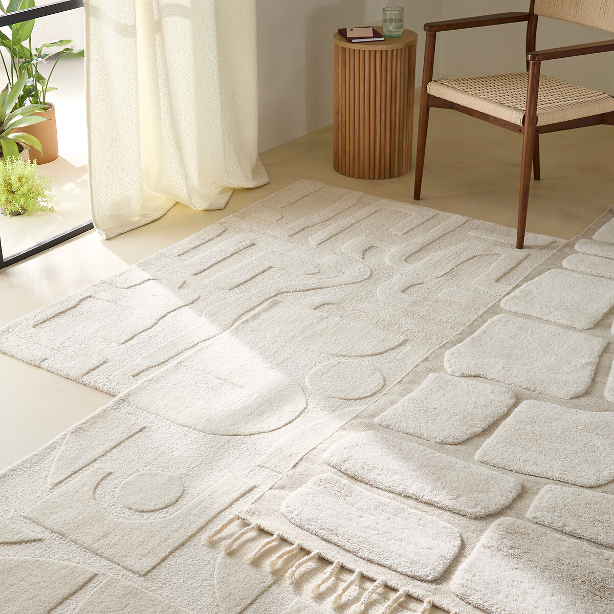 LA REDOUTE INTERIEURS<br>Tapete de lã, Zalya