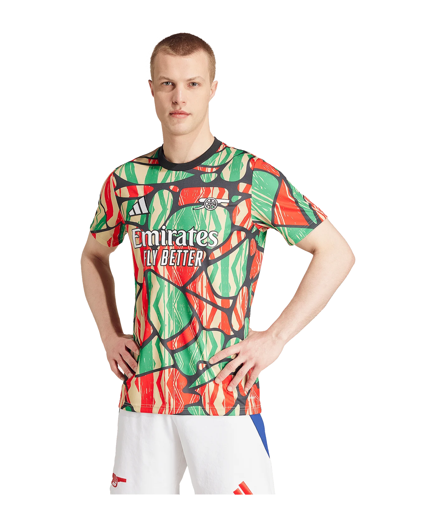 adidas FC Arsenal London Prematch Shirt 2024/2025 Rot