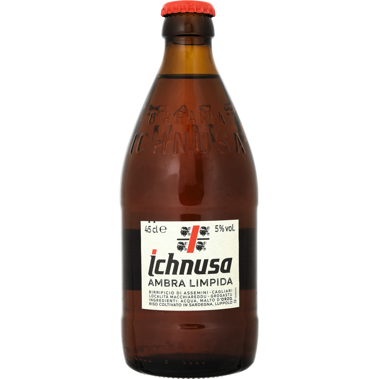 Ichnusa Ambra Limpida Bier 45 cl
