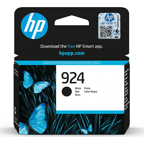 HP 924 blækpatron - sort
