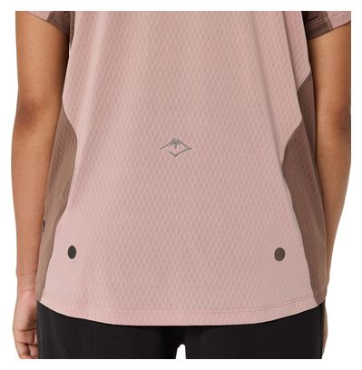 Maillot manches courtes Asics Fujitrail Elite Rose Femme