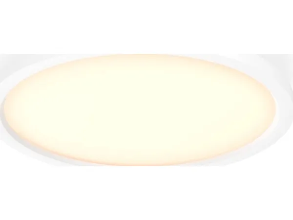 Philips Hue White ambiance Aurelle - Loftslampe - LED - 24.5 W - køligt dagslys/varmt hvidt lys - rund - hvid