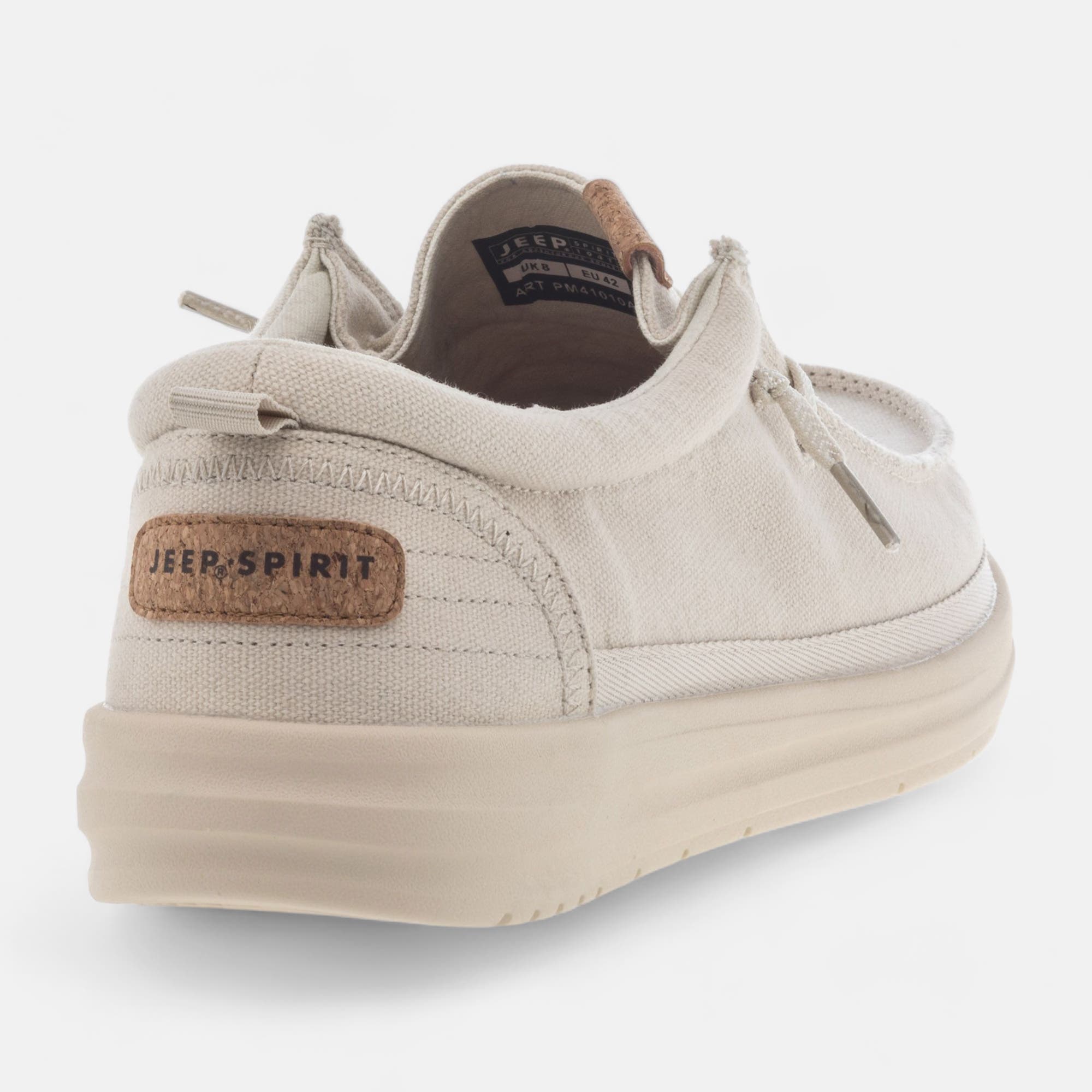 Baskets en toile Homme beige