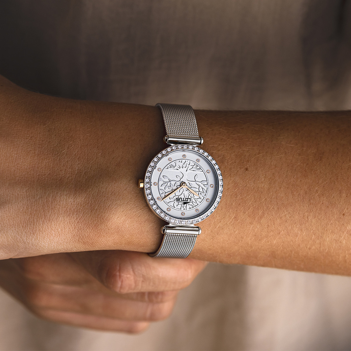 Montre LOTUS BLISS Bracelet Acier inoxydable