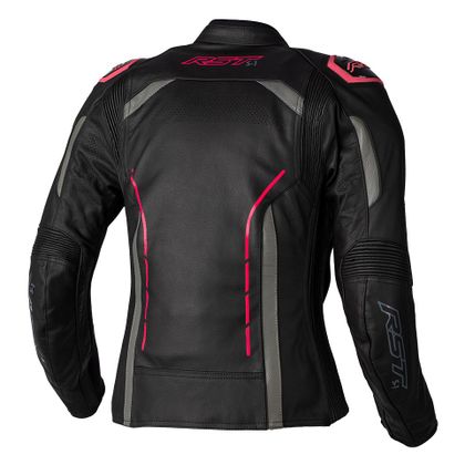 Blouson RST S1 FEMME - Noir / Rose