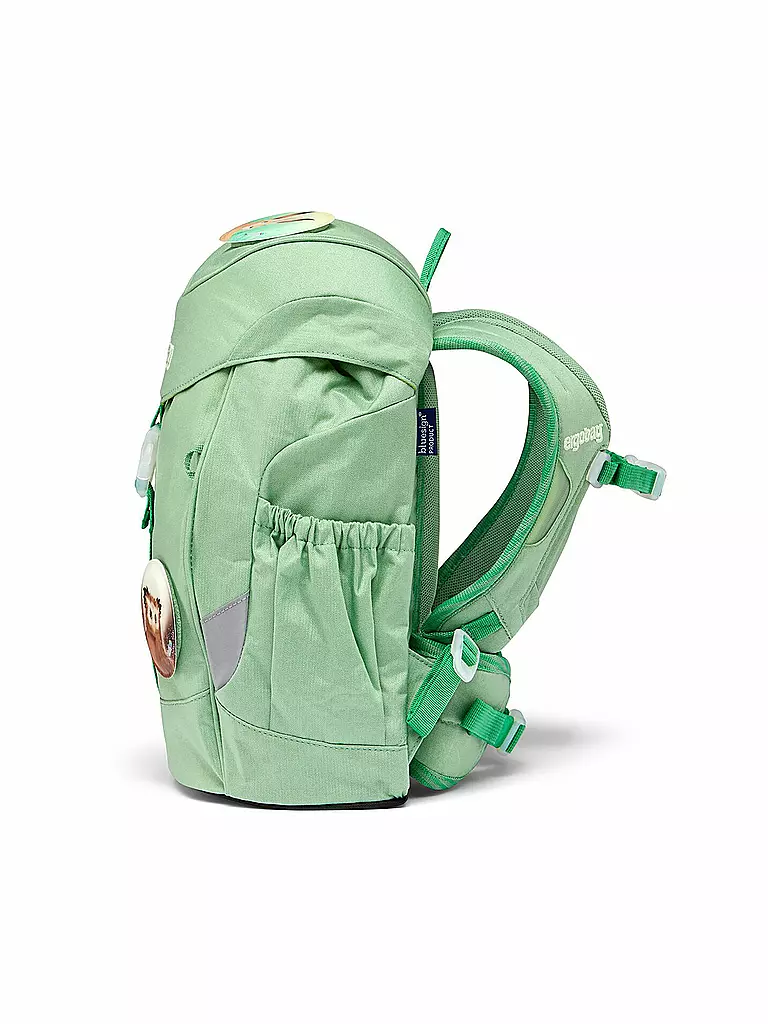 ERGOBAG Kinder Rucksack Mini - WaldBärwohner hellgrün