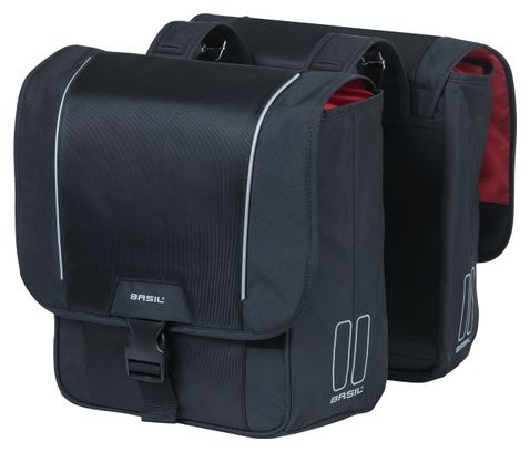 Sacoche double Basil Sport Design 32 litres noir