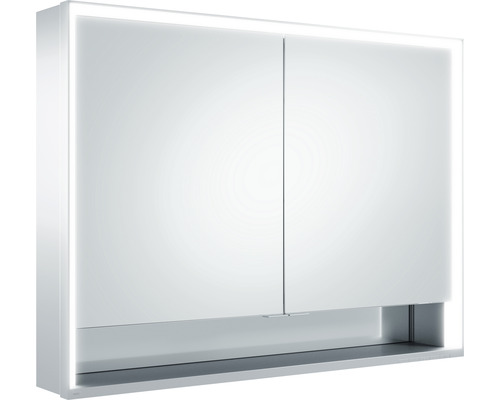 KEUCO Royal Lumos spiegelkast 105 x 16,5 x 73,5 cm, gespiegeld, 2-deurs, LED, IP 24, 713