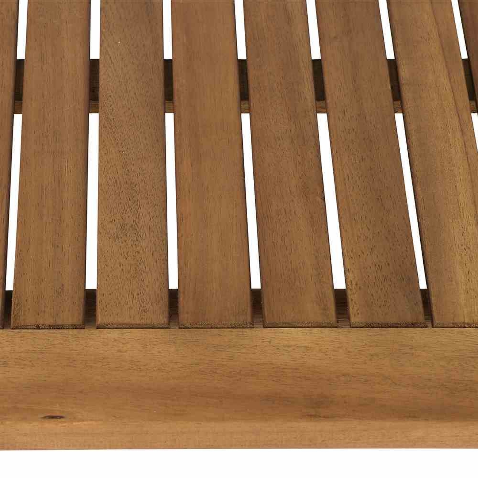 Hocker PALEROS - Akazie massiv - 52 cm hoch