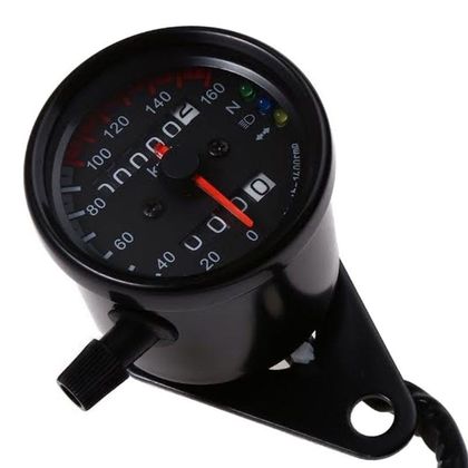 Compteur Brazoline noir Universel - Noir