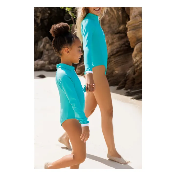 Juillet Juillet Maillot 1 Pièce Anti-UV Palombaggia | Turquoise