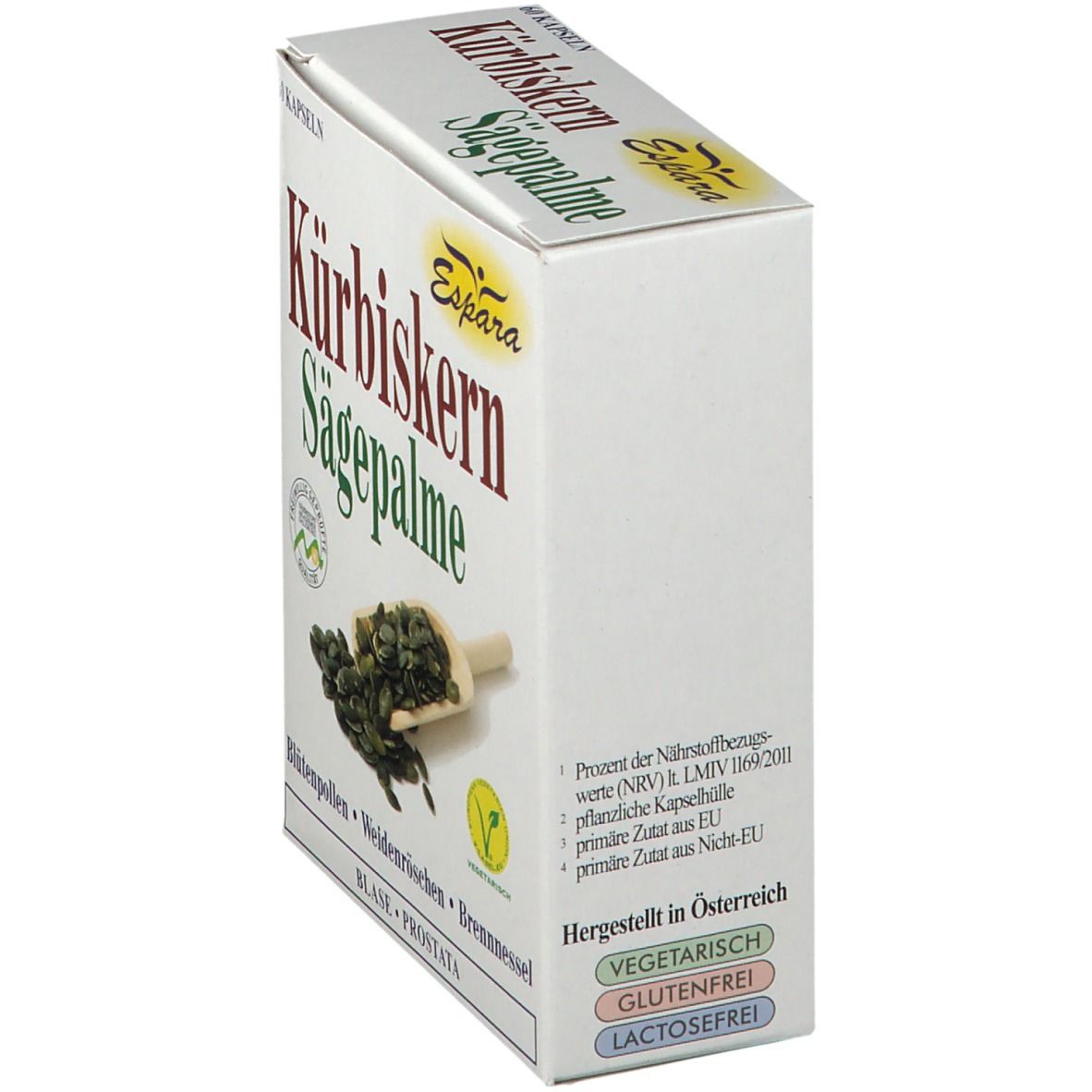 Kürbiskern Sägepalme