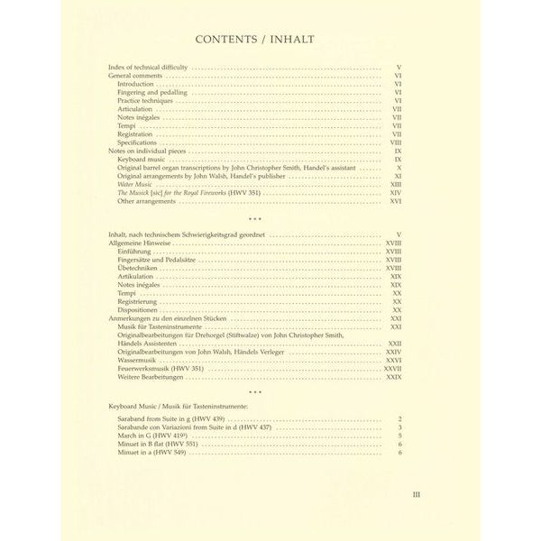 Bärenreiter An Easy Handel Organ Album