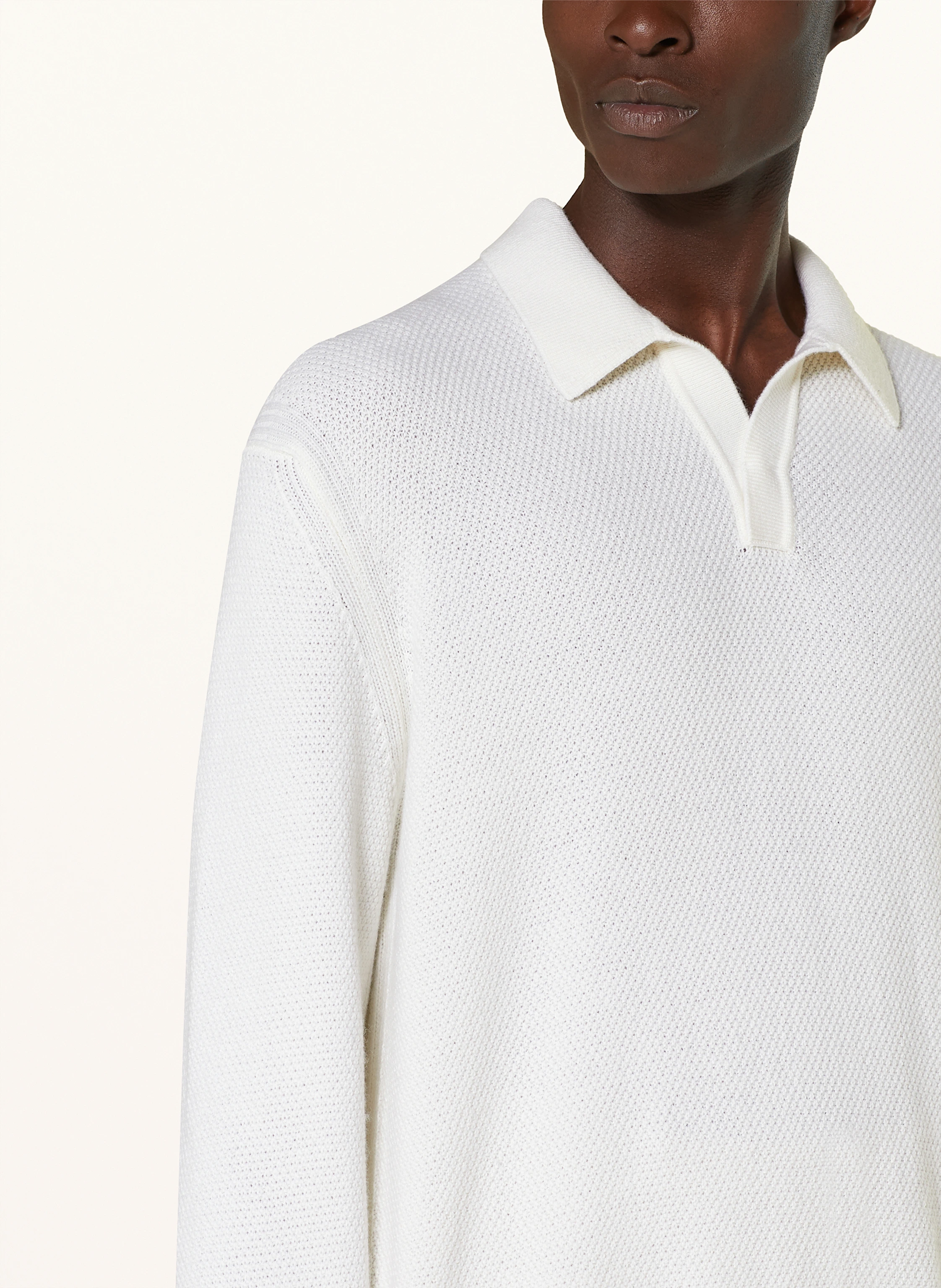 ZEGNA Strick-Poloshirt aus Cashmere