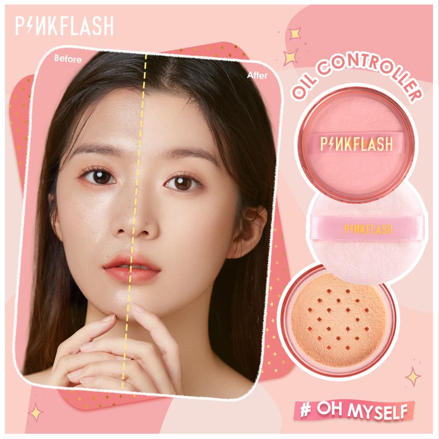 PINKFLASH - Olie-controller Transparante Losse Poeder - 3 Kleuren