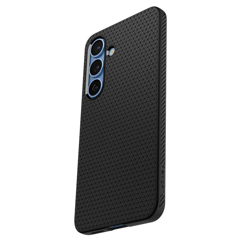 Samsung Galaxy S25  Plus Liquid Air Case Gummi Hülle (ACS08979) - Schwarz (Matt)