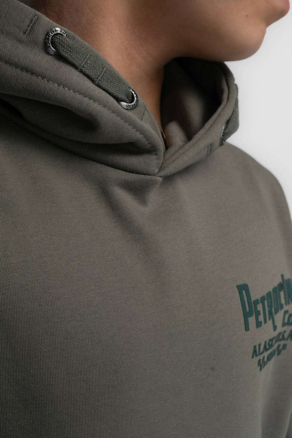 Petrol Industries hoodie groen