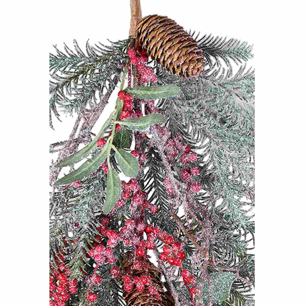 Ptmd branche artificielles harte - 80x30x5 cm - pe - vert