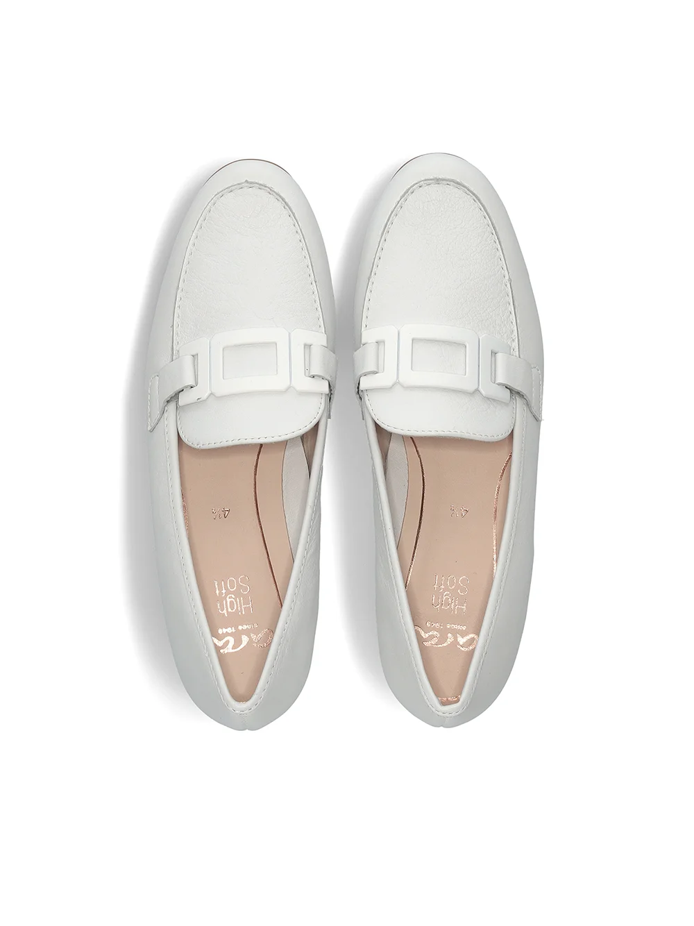 College Slipper Kent weiß