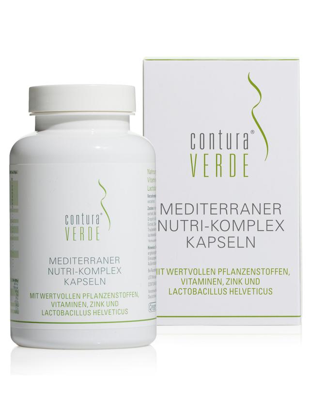 Contura Verde® MEDITERRANER NUTRI-KOMPLEX KAPSELN, 3-Monatsvorrat