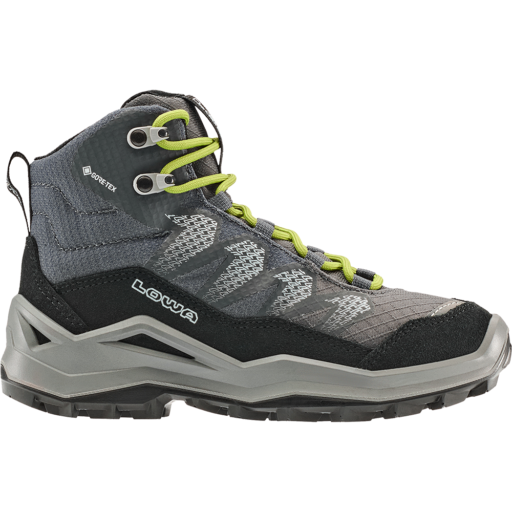 LOWA Maddox Pro GORE-TEX® MID JR Wanderschuhe Kinder schwarz