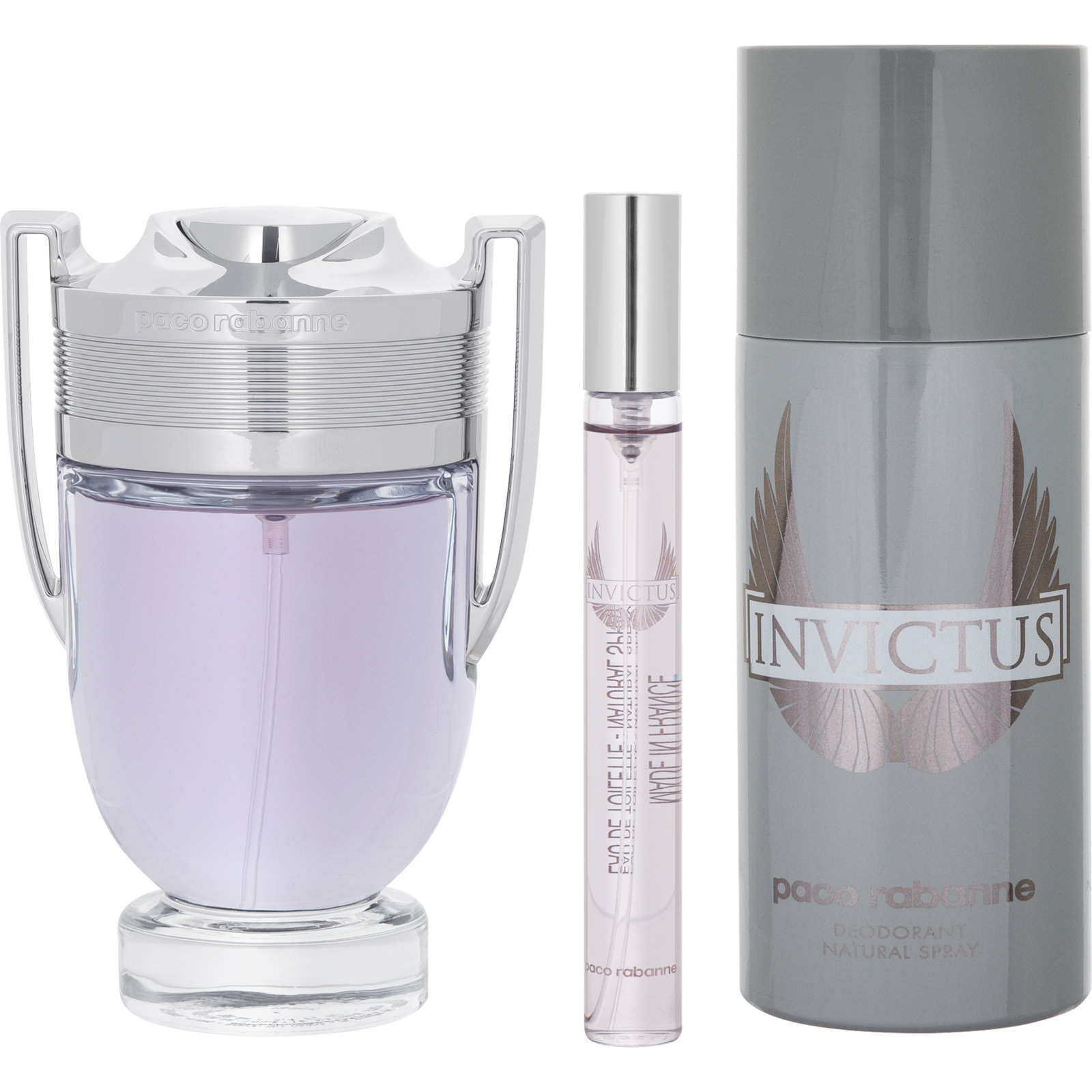 P. Rabanne Invictus HO EdT100+10+Deo150m