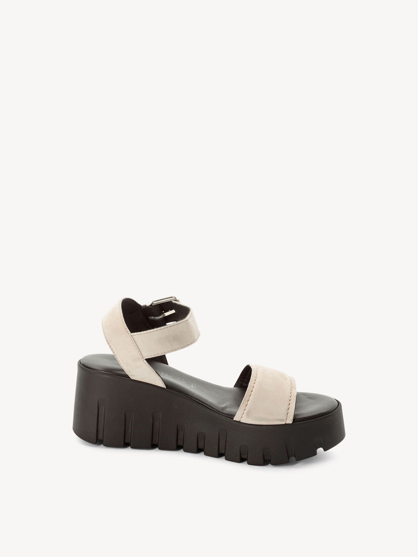 Leren Sandaaltje - beige