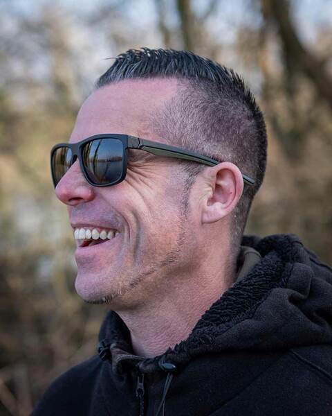 Lunettes de Soleil Polarisantes Fox Collection Green & Black Shades