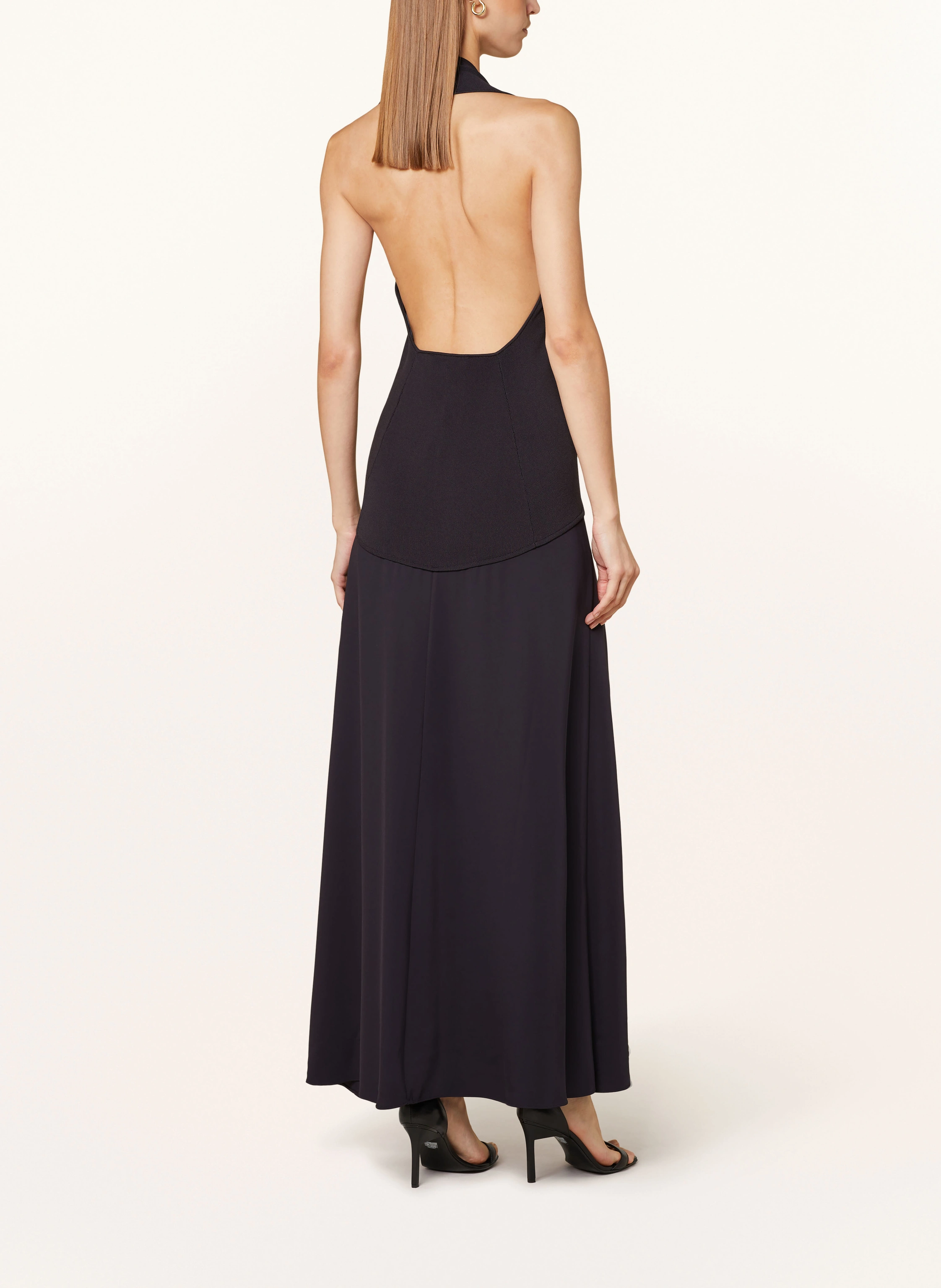 REISS Kleid RENE im Materialmix