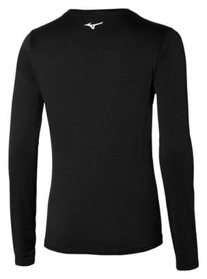 Maillot manches longues Mizuno Femme Impulse Core Noir