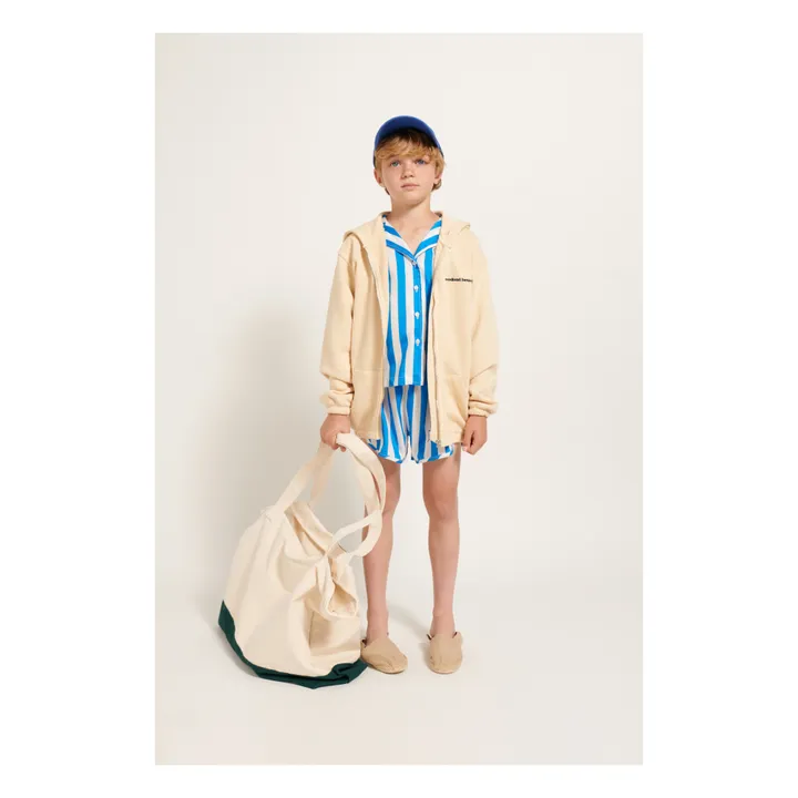 Weekend House Sweat Long Leg Coton Bio | Crème