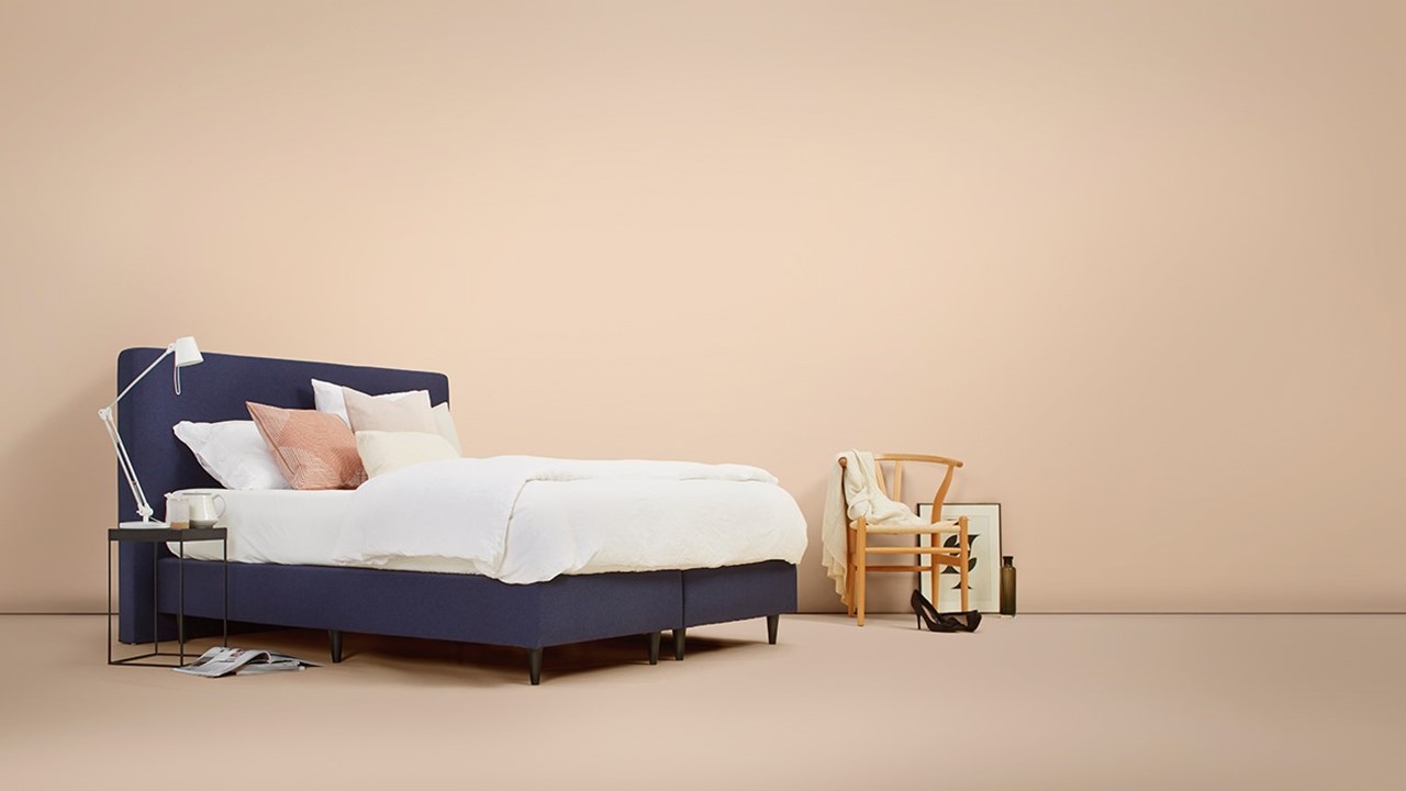 Matt Sleeps Boxspring Original met matras Matt blauw