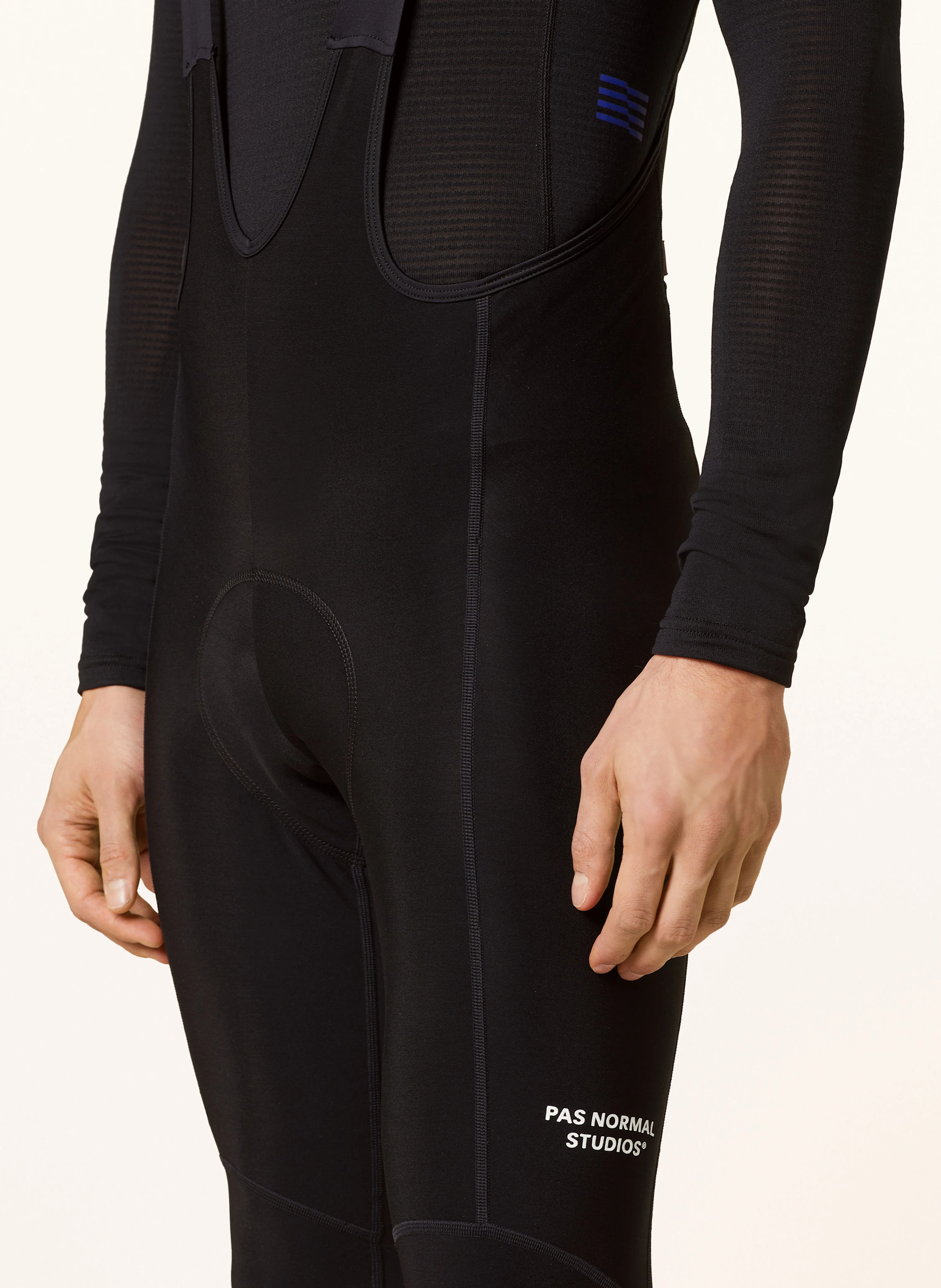 PAS NORMAL STUDIOS Radhose ESSENTIAL THERMAL mit Trägern und gepolstertem Einsatz