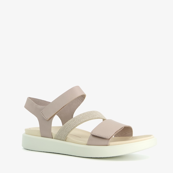 ECCO Flowt leren dames sandalen roze