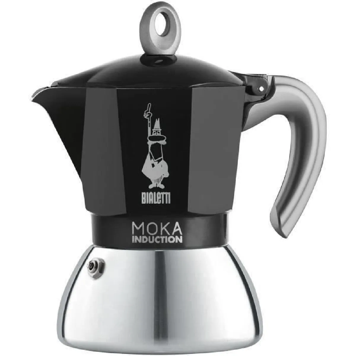 Bialetti Moka Induction Noire 4T