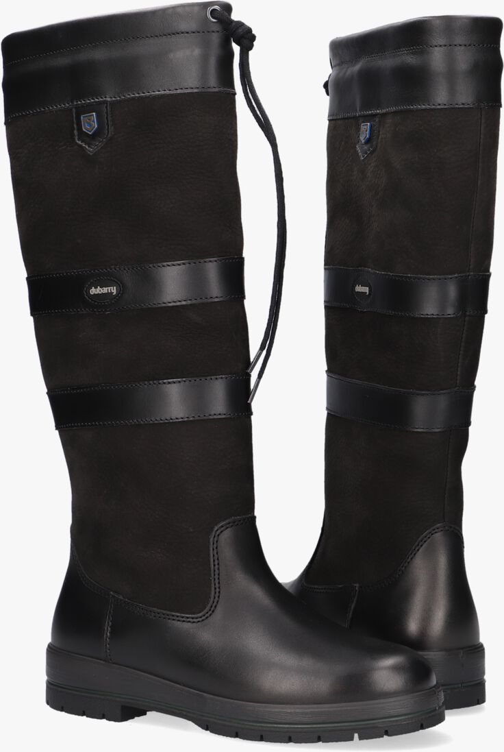 zwarte dubarry hoge laarzen galway