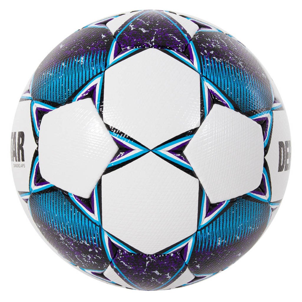 Derbystar junior voetbal Diamond ll wit maat 5