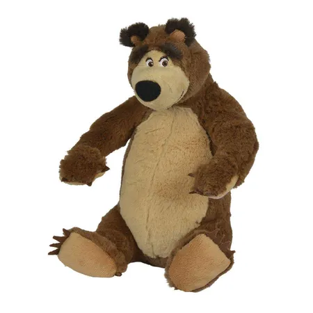 Simba Mascha und der Bär Plüschbär, 25cm, sortiert