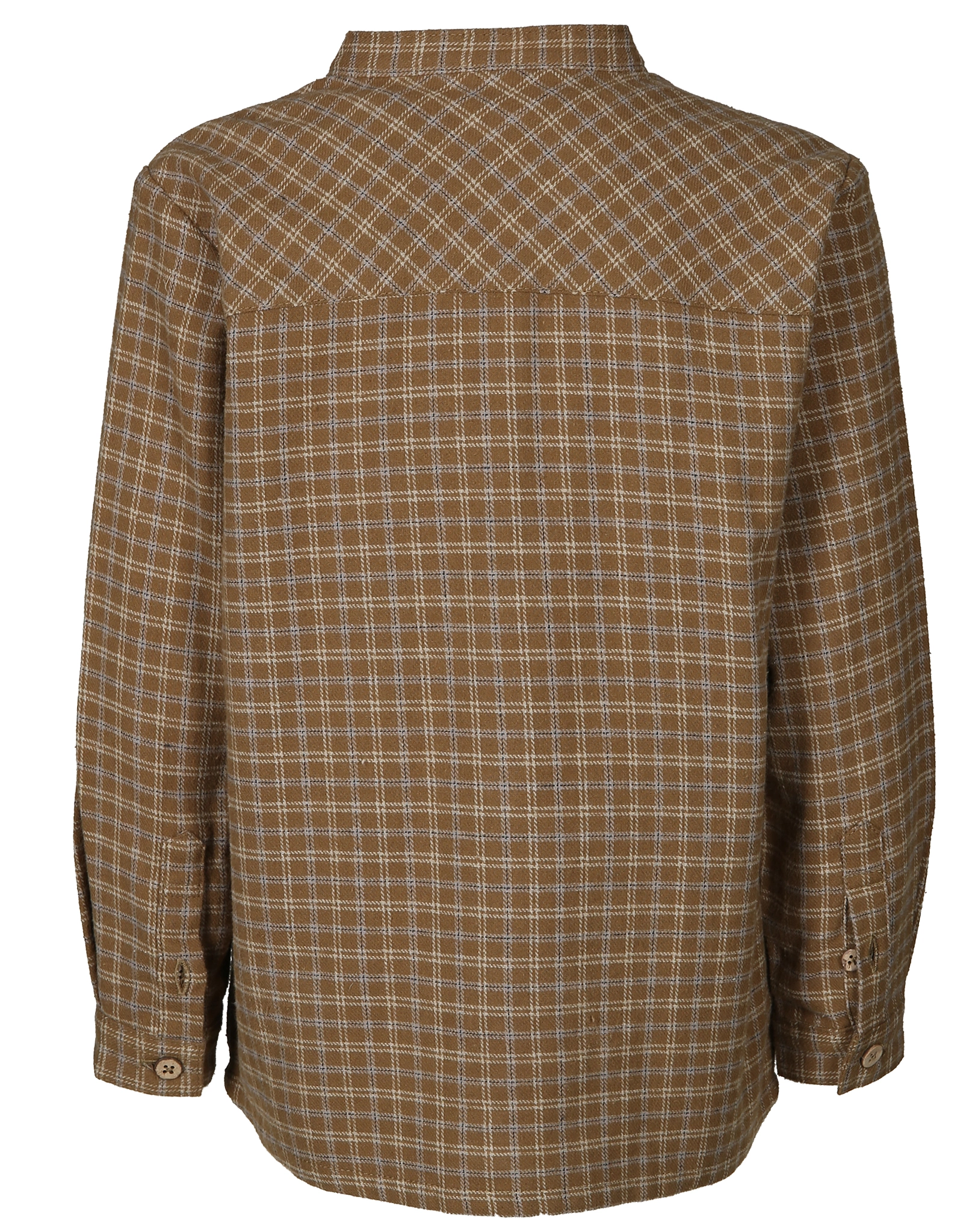 Langarm-Hemd WILLUM CHECK in green bark