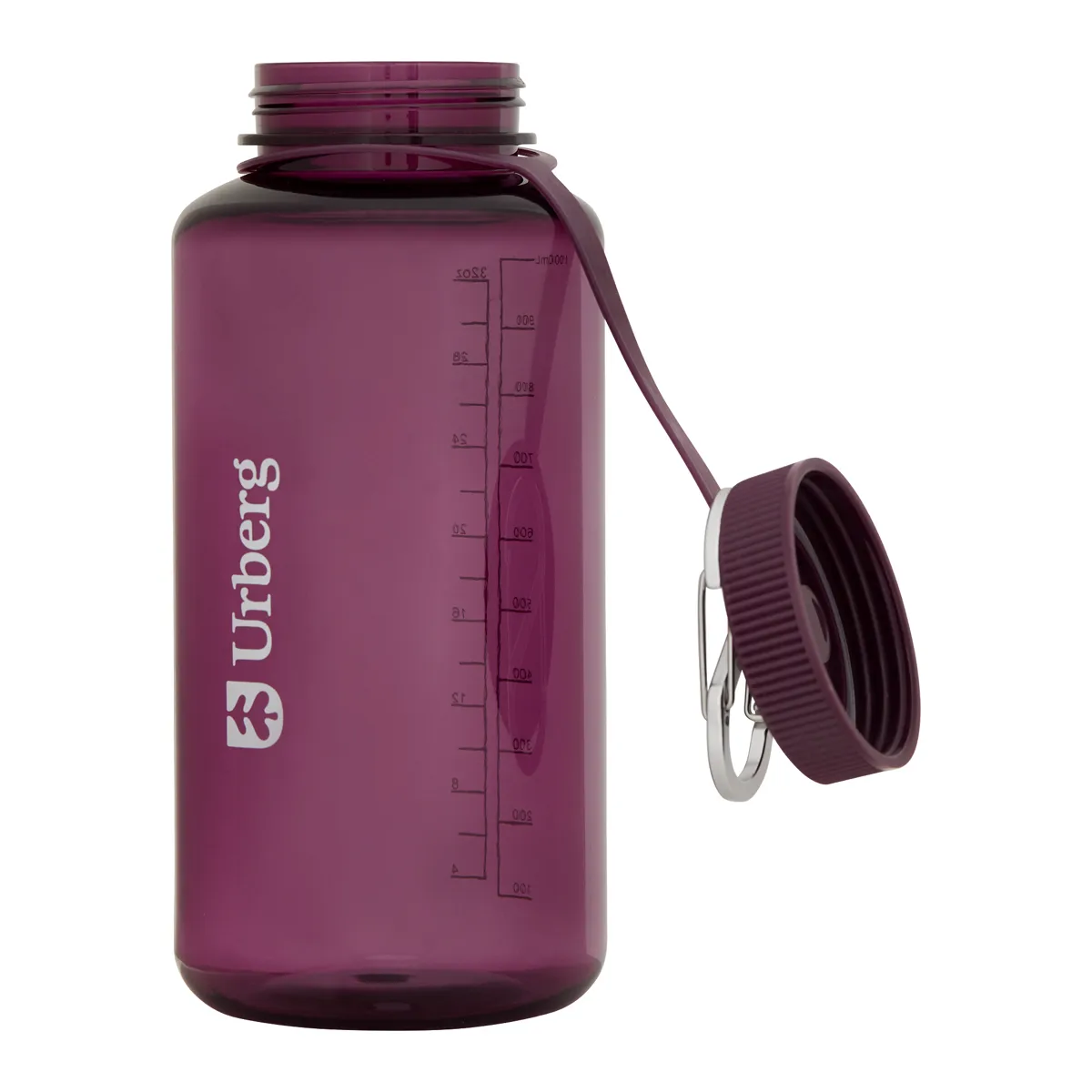 Urberg Tritan Bottle 1000 ml Dark Purple