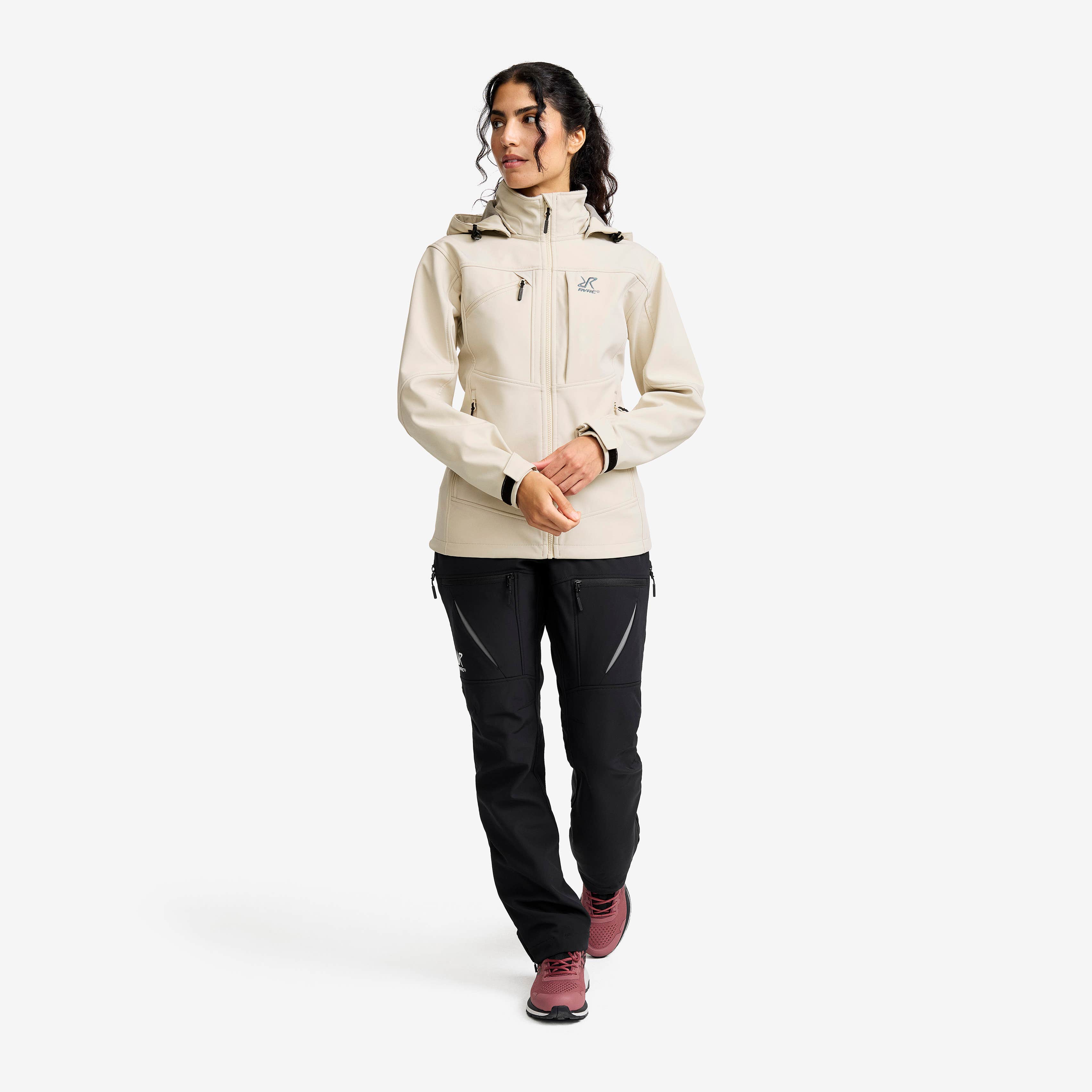 Hiball Softshell Jacket Dame Oatmeal