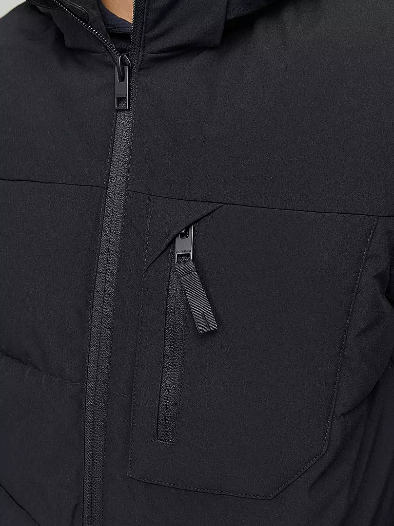 JACK & JONES Jungen Steppjacke  JJEOTTO  schwarz