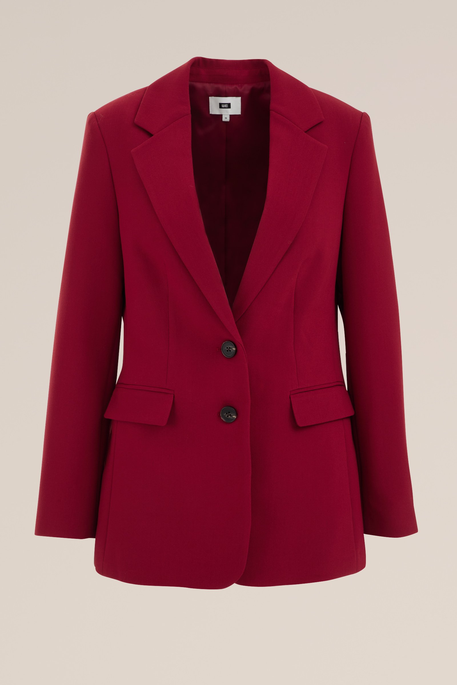 regular fit blazer WE Fashion Vuurrood