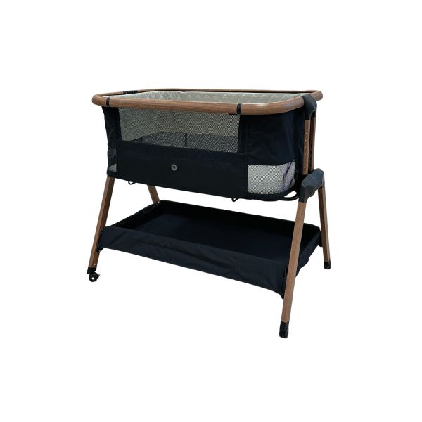 Qute Q-Breez Co-Sleeper - Woody Black