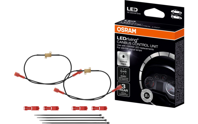 Osram LEDriving Canbus Control Unit Vermeidung der Lampenausfallerkennung für LED-Retrofit-Lampen