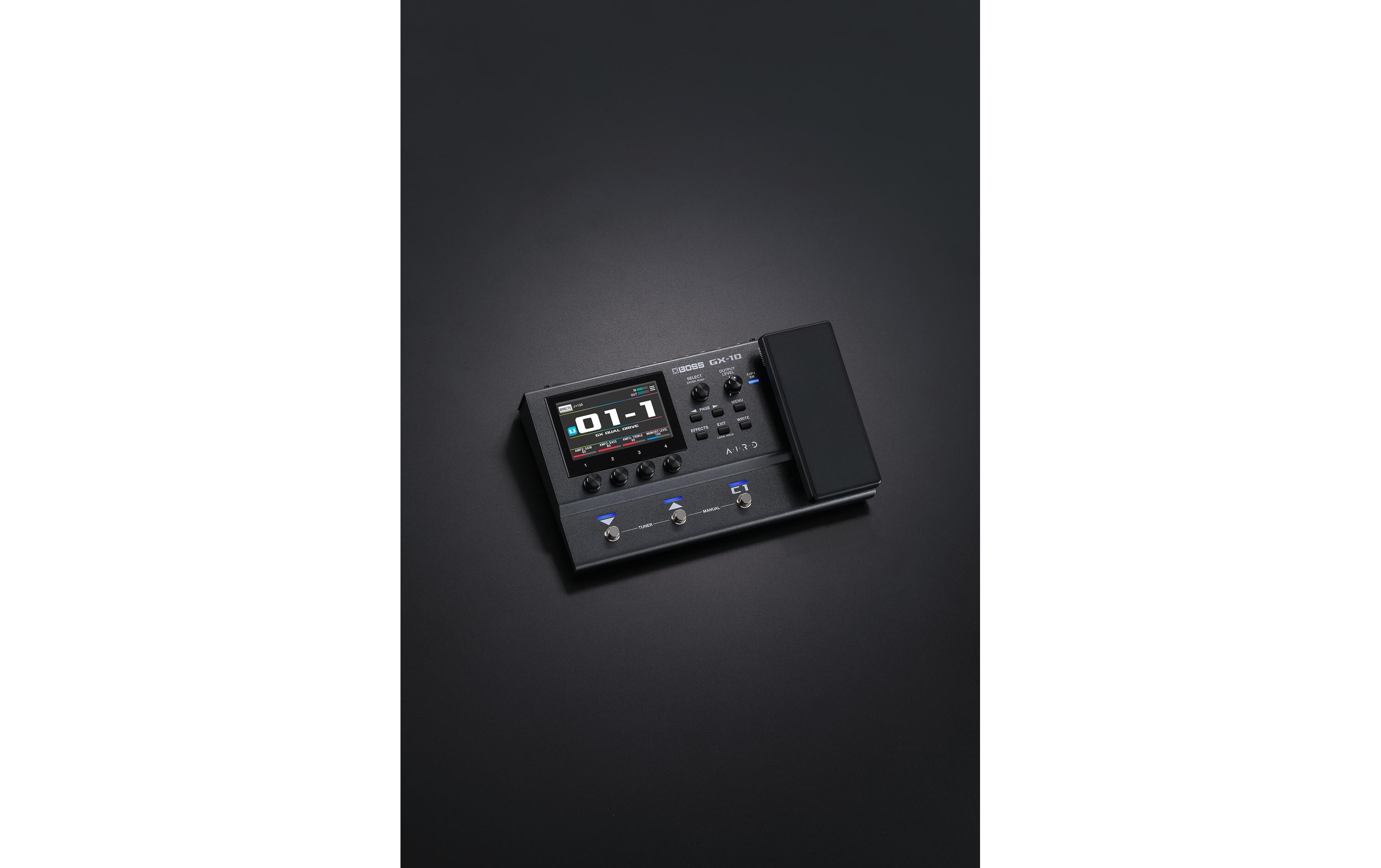 Effektgerät GX-10<br>Kompakter Verstärker/Effektprozessor für Gitarre und Bass