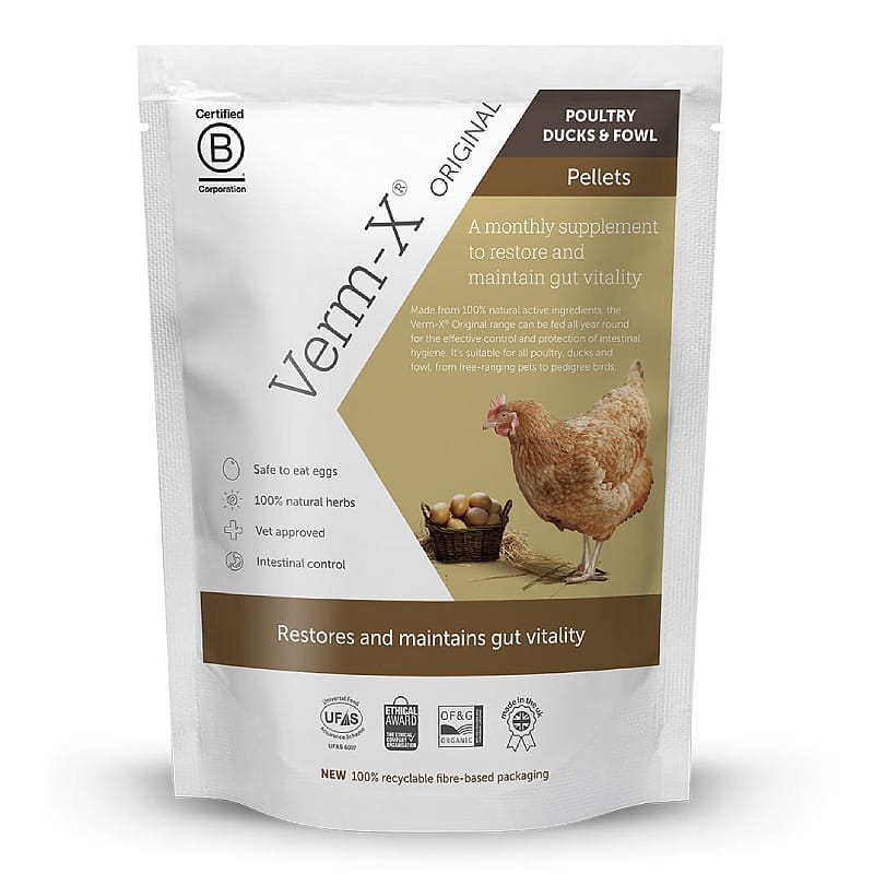 Verm-X pluimvee korrels 250 gram