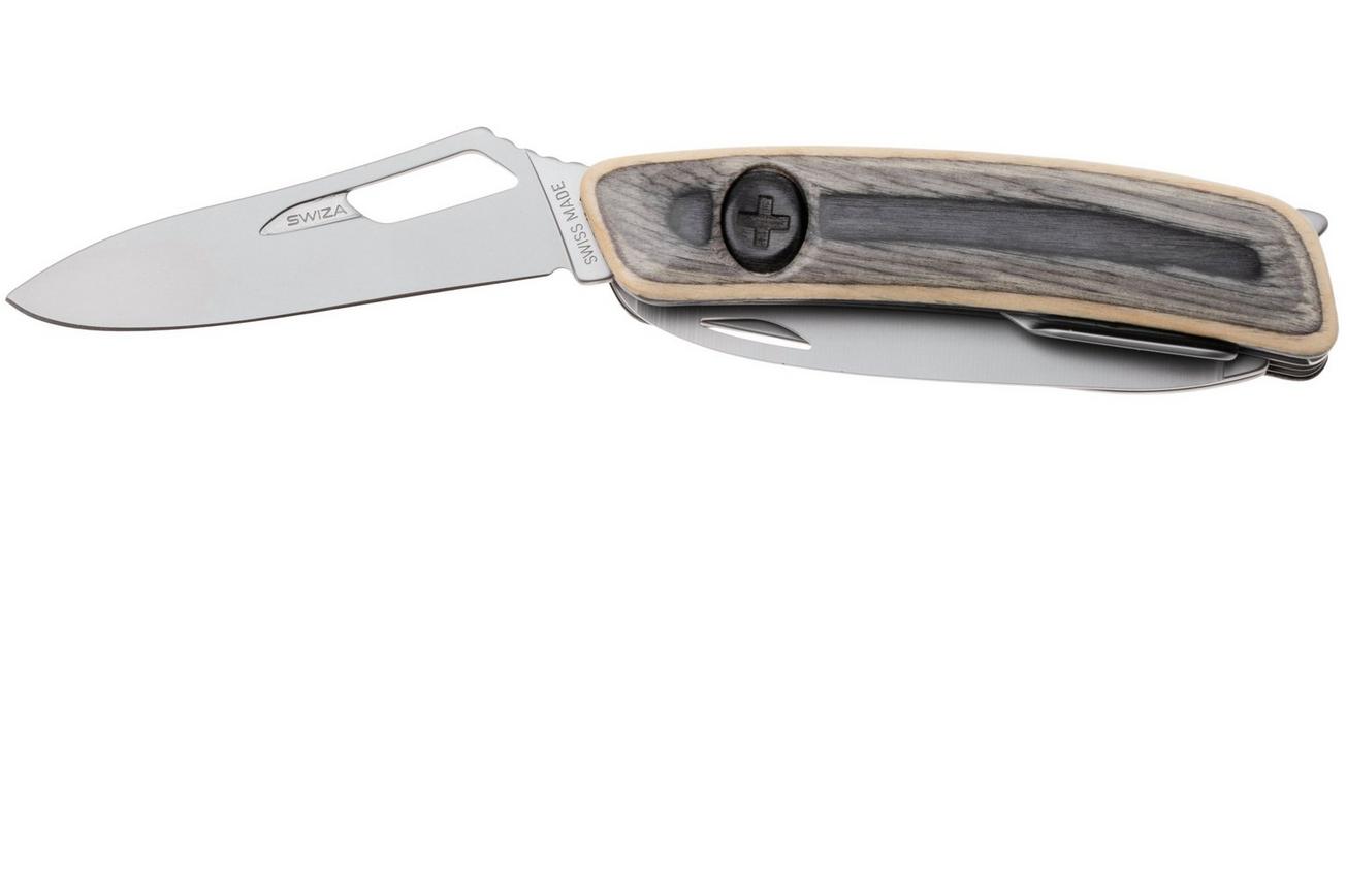 Swiza SH05 R AM, KSH.0056.6520, Laminate White, Zwitsers zakmes, 7 tools