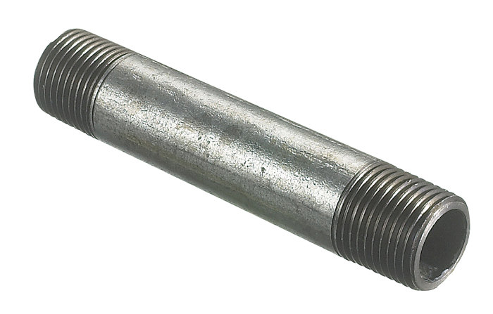 Nippelrør galvaniseret 3/4