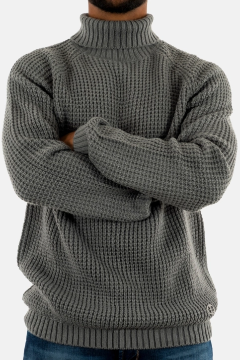 Pull hiver yes zee m877 mx00 0812 grigio medio